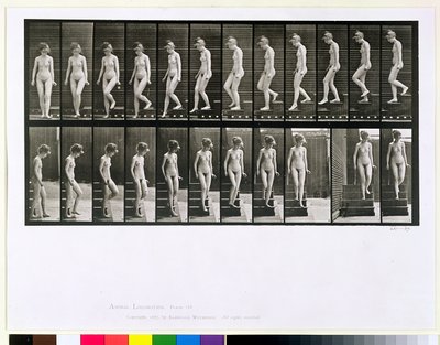 Woman descending steps, plate 137 from 